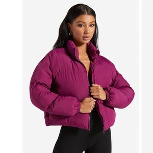 NWT Cropped Puffer Jacket